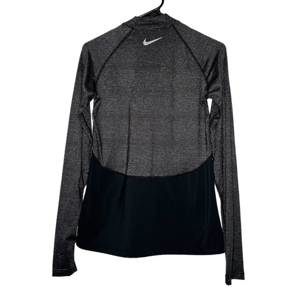 Nike Pro Warm Sparkle Long Sleeve Training Top Sz M